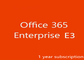 Office 365 Enterprise E3 Annual Subscription License All Languages Digital Key