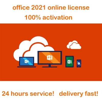 32 llave 2021 de la licencia del volumen de la activación 1pc de 64Bit Microsoft Office