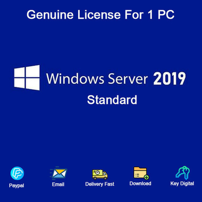 Llave en línea del producto del correo electrónico para la activación 2019 de la licencia de Internet de Windows Server