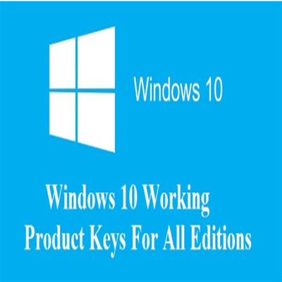 Código casero de la activación de 64Bit Windows 10 actualizables, X32 llave del producto de la activación del triunfo 10
