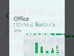 Licenciado para Office 2024 HB personal y comercial para Win y Mac